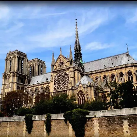 Appartement Authentic And Large 1 Bdr Flat - Facing Notre Dame